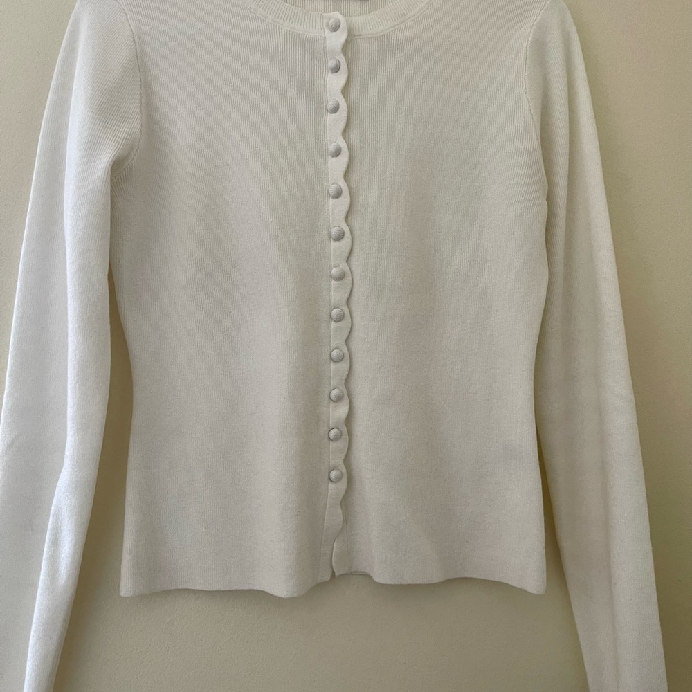 White Button-Down Women's Long Sleeve
